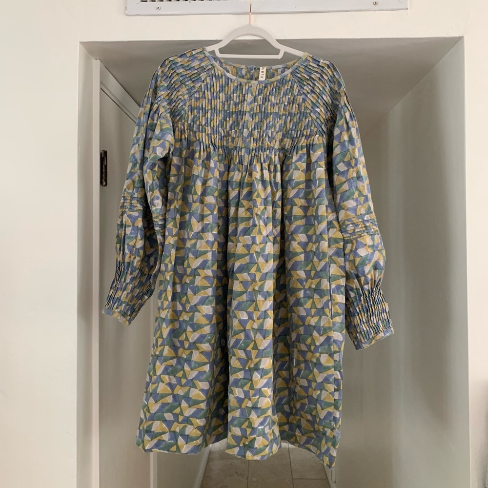 Geometric Patterned Dress